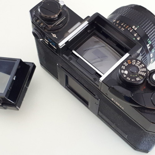 Canon F1 1980 used, Lake Placid special edition camera body