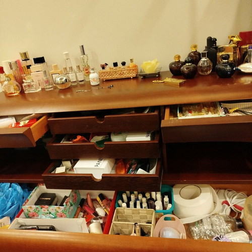 Join bedroom dressing table like new, solid walnut wood