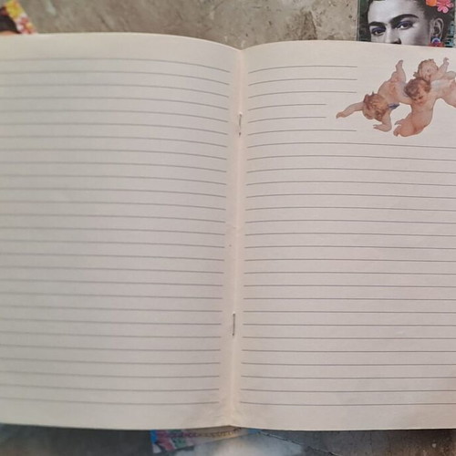 Frida Kahlo notebook and six bookmarks new