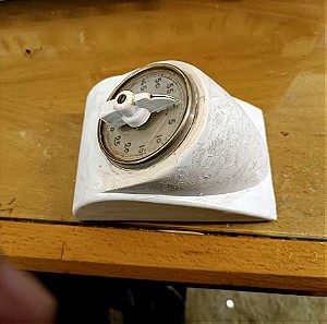 vintage    δεκ  50 συλλεκτικο   κουρδιστο  χρονομετρο   για  πλυσιμο  ρουχων-σπανιο
