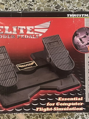 Thrustmaster Elite Rudder Pedals like new