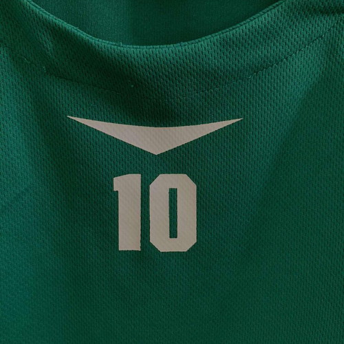 Paiktaras children's football kit green number 10 like new