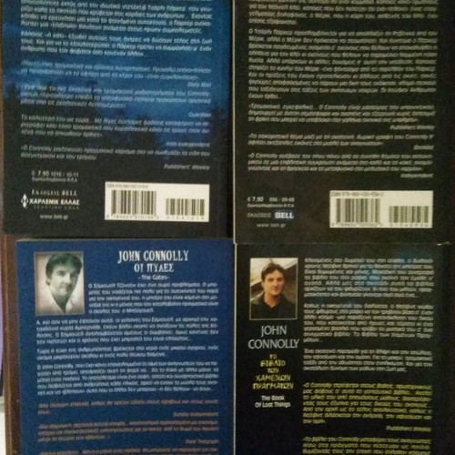 John Connolly books used, pack of 4