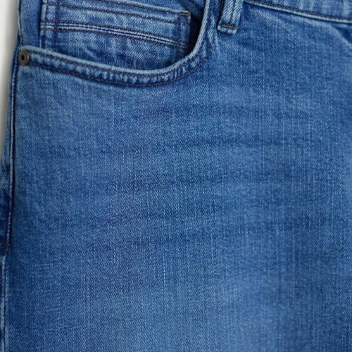 Τζιν slim fit Premium Jean μεσαίο ξέβαμμα μπλε μέγεθος 42 καινούργιο