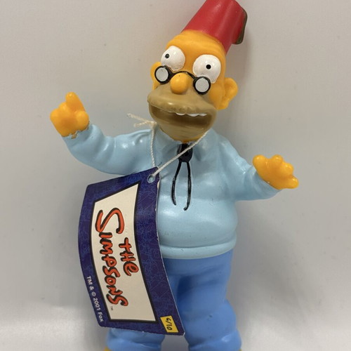 The Simpsons Grandpa 2001 Burger King vintage toy UK exclusive used