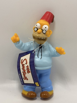 The Simpsons Grandpa 2001 Burger King vintage toy UK exclusive used