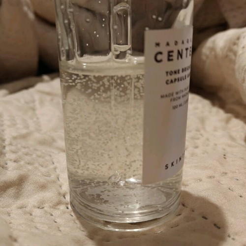 Skin1004 Tone Brightening Capsule Ampoule used, brightening serum