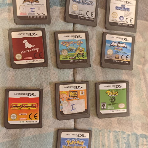 Κασέτες παιχνιδιών Nintendo DS, πακέτο 10