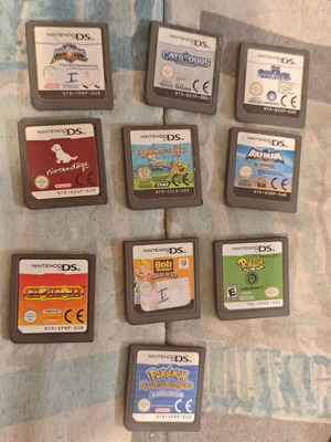 Κασέτες παιχνιδιών Nintendo DS, πακέτο 10