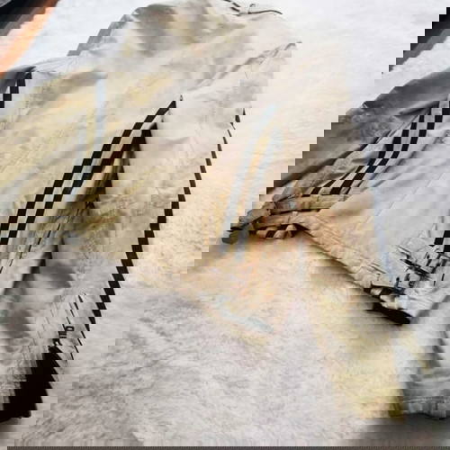 Δερμάτινο μπουφάν μηχανής ZARA Medium