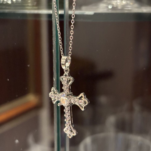Silver cross new, steel