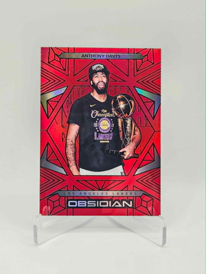 Κάρτα Panini Obsidian Anthony Davis Red Flood σαν καινούργιο