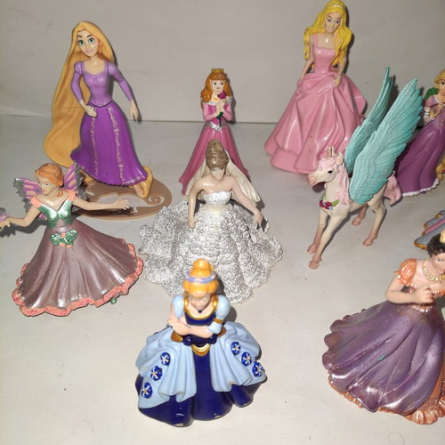 Disney & Papo figures pack of 13, like new