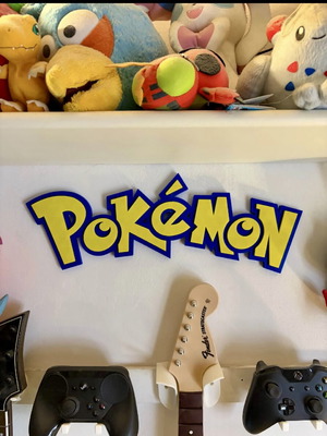 Pokémon 3D wall decor new for gaming setup
