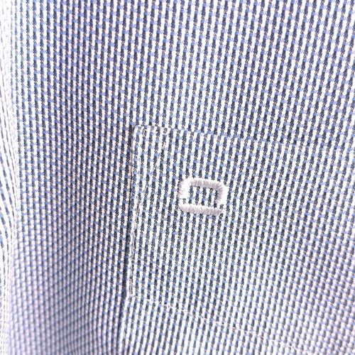 Olymp 4XL 100% Cotton Shirt Like New, Light Blue