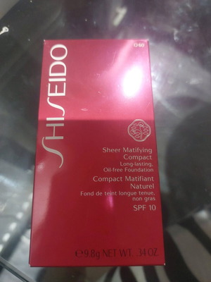 Shiseido Sheer Matifying Compact 060 καινούργιο σε κουτί