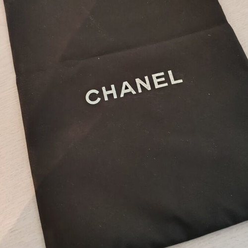 Chanel vintage sandals new, black leather, size 37, 5 cm heel
