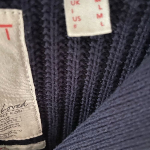 Esprit navy blue cardigan size M like new