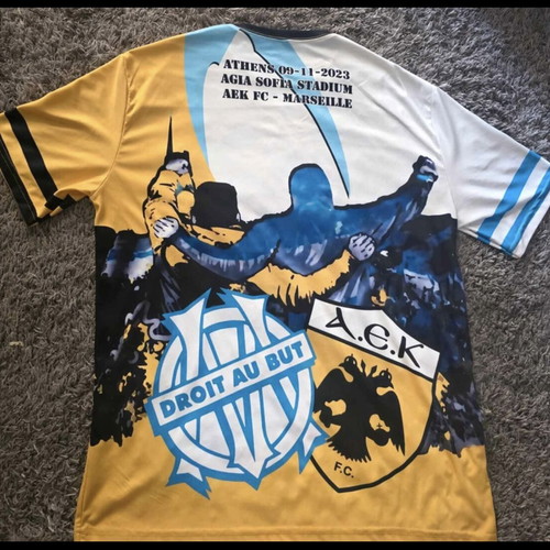 AEK Marseille Football Jersey like new official replica