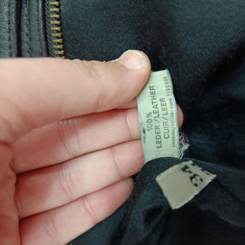 Leather jacket, size S / 36 / 8