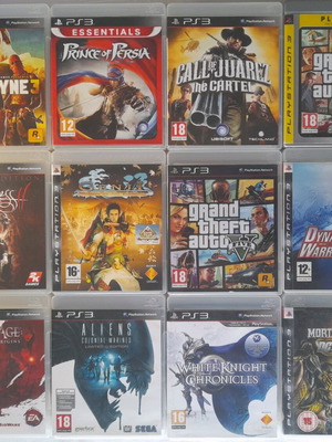 PS3 Games like new, including GTA IV, GTA V, Dynasty Warriors 6, Dragon Age