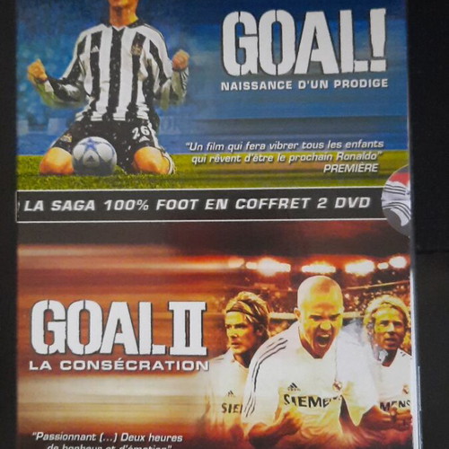 Goal 1+2 DVD set like new, intact