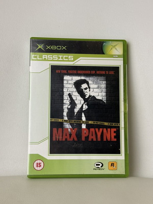 Max Payne Xbox Original used action adventure game