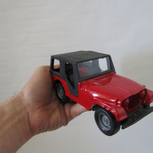 Jeep CJ-5 collectible metal car Polistil 1:25 used
