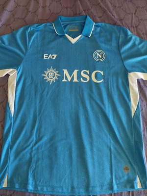Napoli SSC Jersey new, official replica, size large