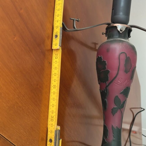 Calle type lamp like new, without lampshade