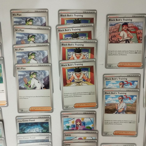Pokémon Trainer Cards bulk pack 70 English near mint
