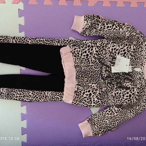 Girls' tracksuit set for 1 year old
