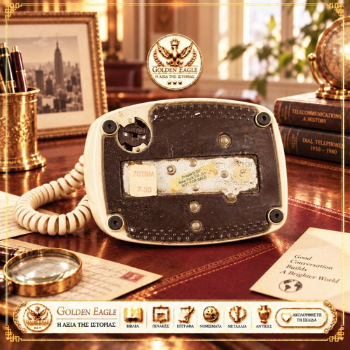Western Electric Princess 702BM περιστροφικό τηλέφωνο, New York Telephone, 1980
