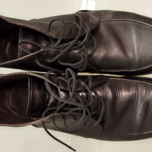 Florsheim leather boots like new, size 46, black