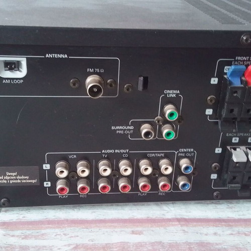 Home Cinema 5.1 Philips FR735/00 used with remote control