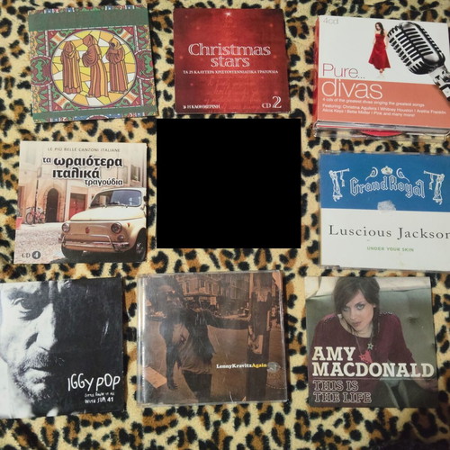 Foreign CDs used, 26 various pop and more