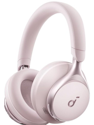 Anker Space One ακουστικά Over Ear ασύρματα και ενσύρματα, 55 ώρες, ροζ
