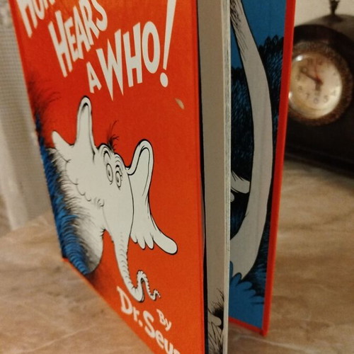 Horton Hears a Who book by Dr Seuss used, in English
