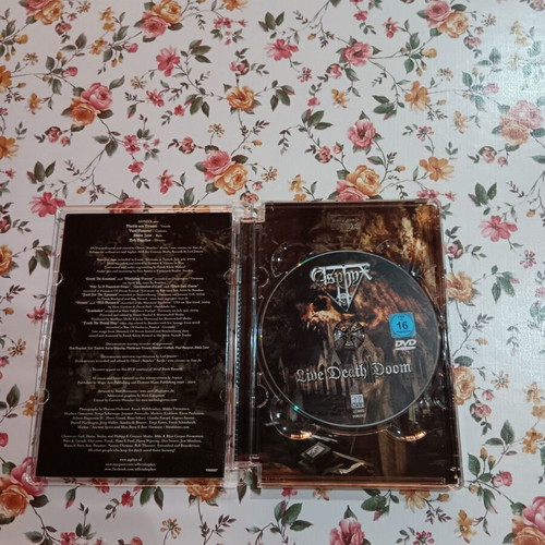 Asphyx Live Death Doom DVD like new, metal