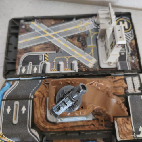 Micro Machines 1991 military toy case