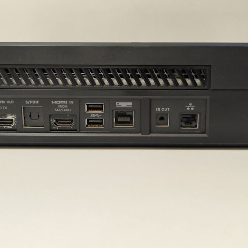 Microsoft Xbox One console with power supply for repair or parts, used