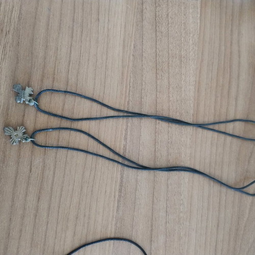 Set of 2 wooden cross necklaces like new