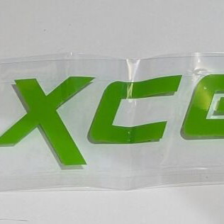 Kia Xceed Turbo Hybrid stickers in green