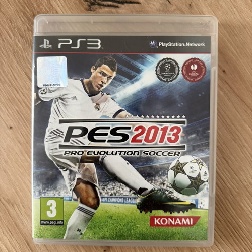PlayStation 3 PES 2013 game, complete in box