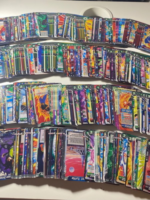 Dragon Ball card collection, approx. 550 cards, common