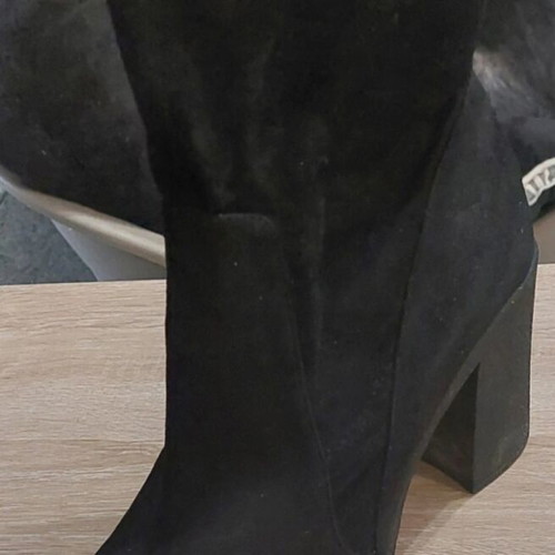 Sock boots like new, black size 41 with soft heel