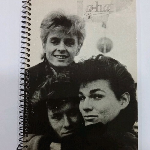 Verkerke Vintage Spiral Notebook 1986 with A-ha Retro Cover New