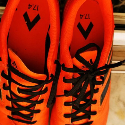 Adidas football shoes used, size 44.5