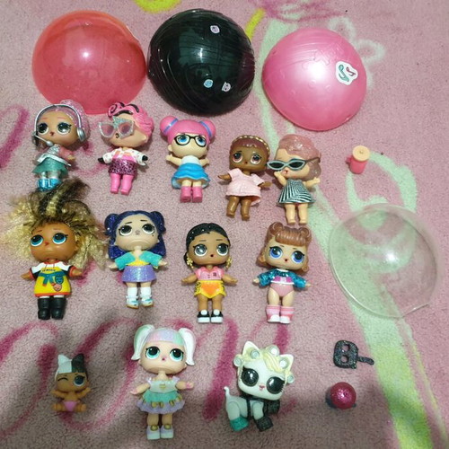 L.O.L. Surprise dolls with accessories inside their ball