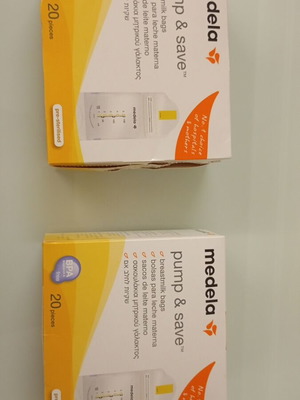 Medela breastmilk storage bags like new
